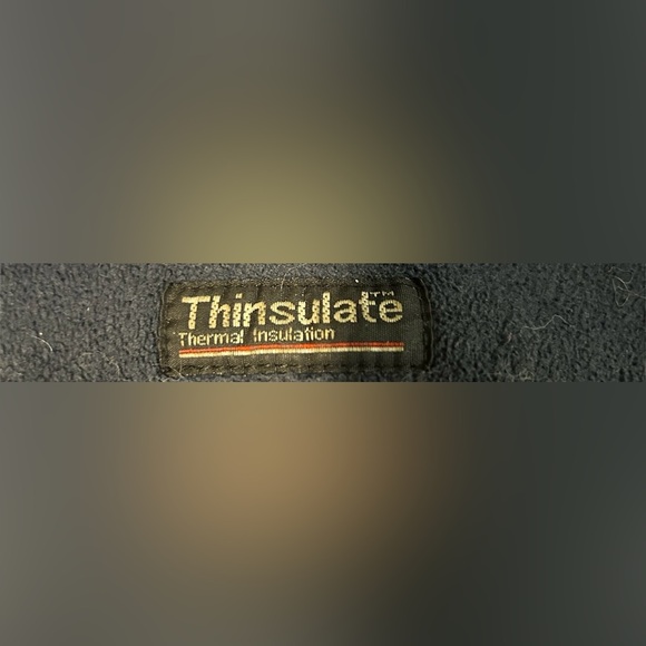 Thinsulate Navy exterior black interior thermal insulation men beanie toque - Picture 3 of 3